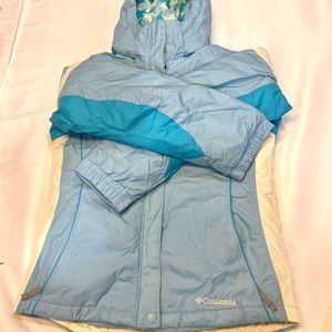 NWOT COLUMBIA/Starry Skies Parka Youth 14/16